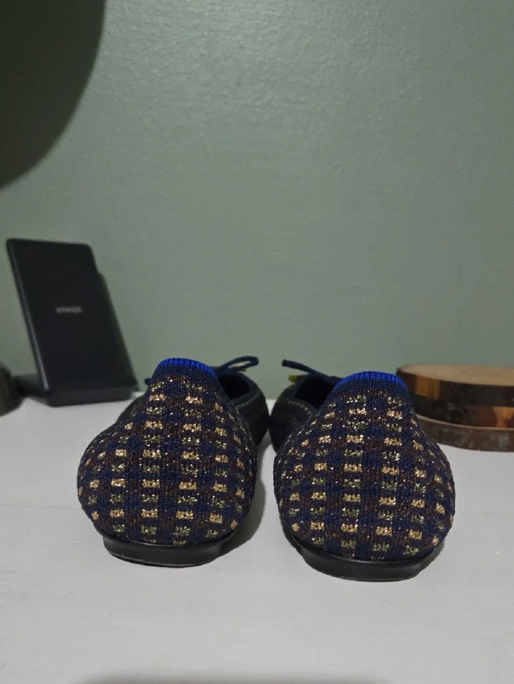 Rothys navy woven